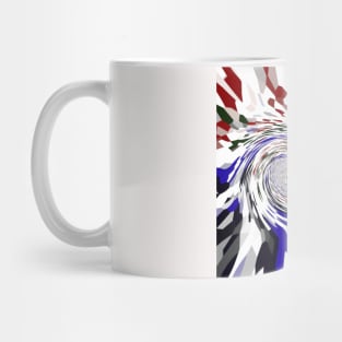 Bunte Wollknäule im Kreis - Mug